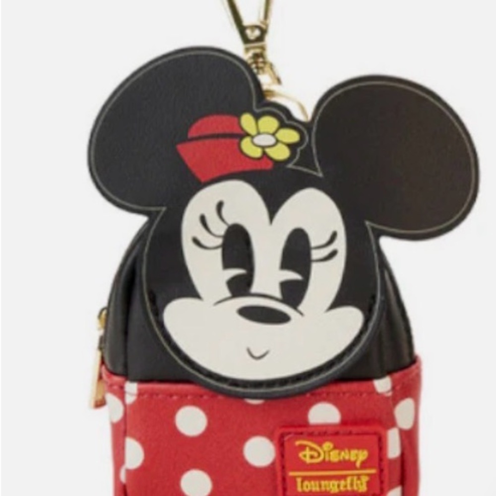 Loungefly Disney Minnie Mouse Red and Black Mini Bag